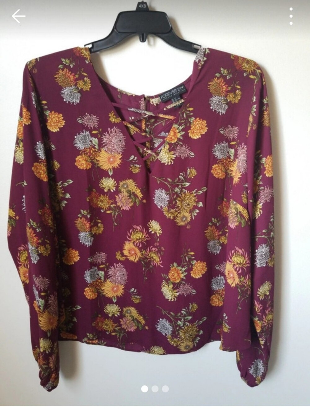 🎉HP🎉 Forever 21 Crepe Top
